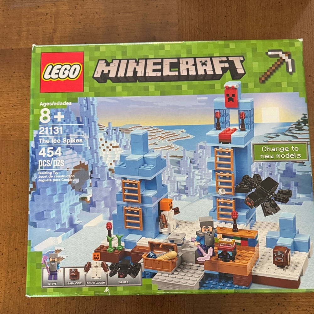 LEGO Minecraft Ice Adventure Set The Ice Spikes-